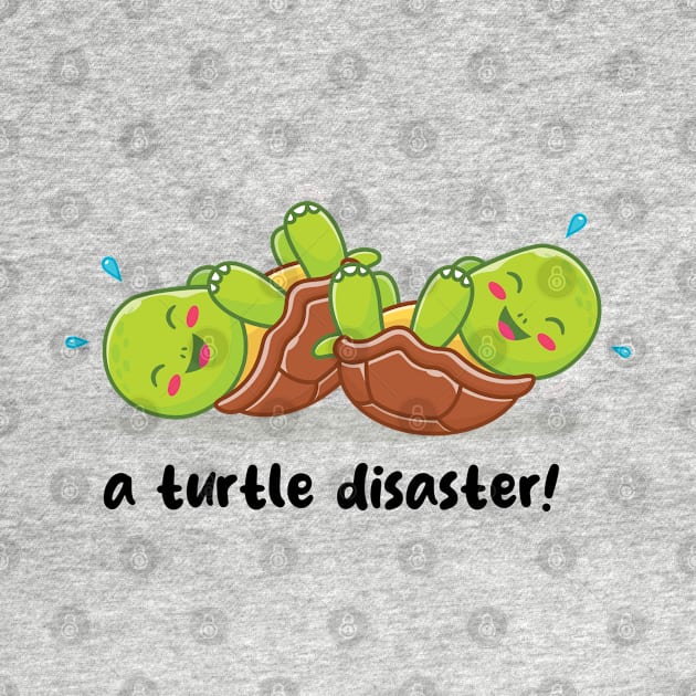 A turtle disaster (on light colors) by Messy Nessie